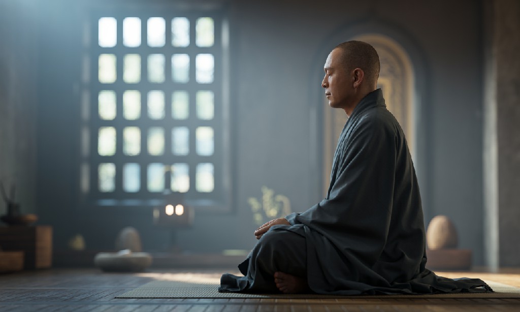 修行人在打坐 修行人在打坐